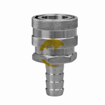  1/2” Barb  Stainless Steel Female Quick Disconnect	