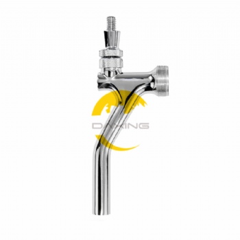 Long spout beer tap in stainless steel 304 material