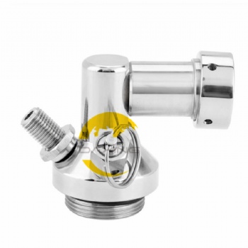 Stainless steel keg tap dispenser